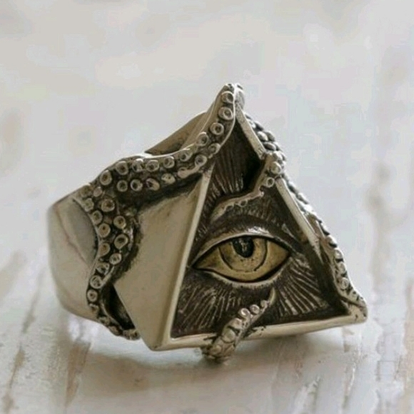 Illuminati Ring - Picture 2 of 4